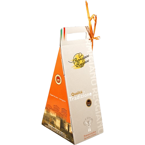 Parmigiano Reggiano 30 mesi con scatola regalo