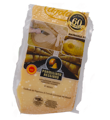 Parmigiano Reggiano 60 Mesi | 0.5kg | Caseificio Ugolotti