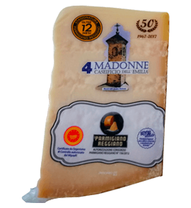 Parmigiano Reggiano 12 Mesi | 0.5kg | 4 Madonne Caseificio Dell’Emilia
