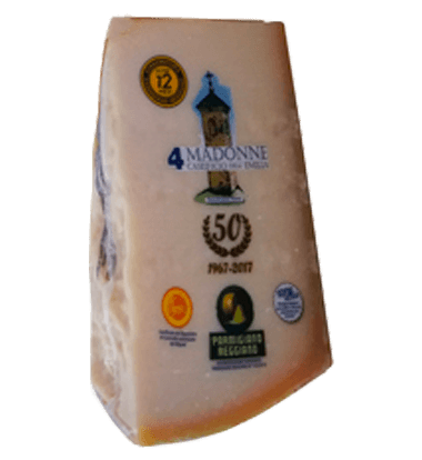 Parmigiano Reggiano 12 Mesi | 1kg | 4 Madonne Caseificio Dell’Emilia