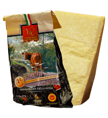 Parmigiano Reggiano Vacche Rosse 24 Mesi | 0.5kg | Consorzio Vacche Rosse