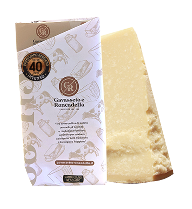 Parmigiano Reggiano 40 months - 1 kg - Gavasseto e Roncadella Dairy